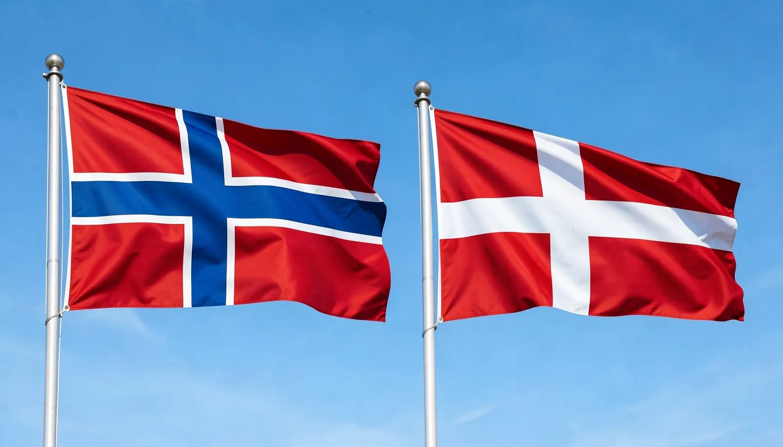 Flaggen Norwegen und Dänemark – Minderheitsregierung als parlamentarisches Modell für Deutschland